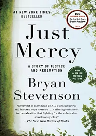 PDF BOOK DOWNLOAD Just Mercy: A Story of Justice and Redemption epub