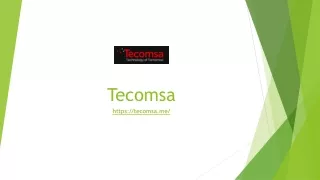 Erp Solutions Lebanon | Tecomsa.me