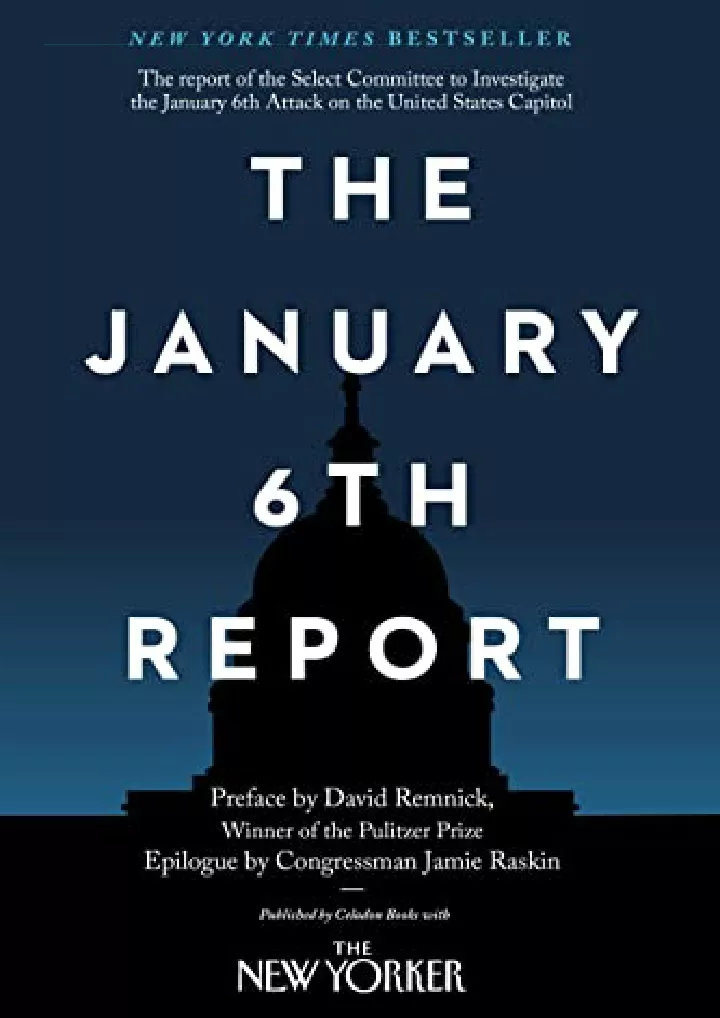 the january 6th report download pdf read