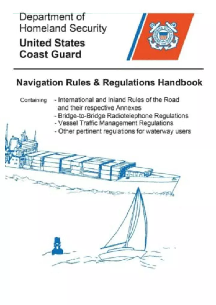 Ppt Readdownload Navigation Rules And Regulations Handbook Full Color 2023 Ed Powerpoint 8437