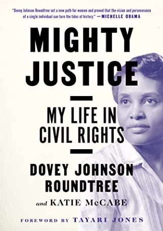 mighty justice my life in civil rights download