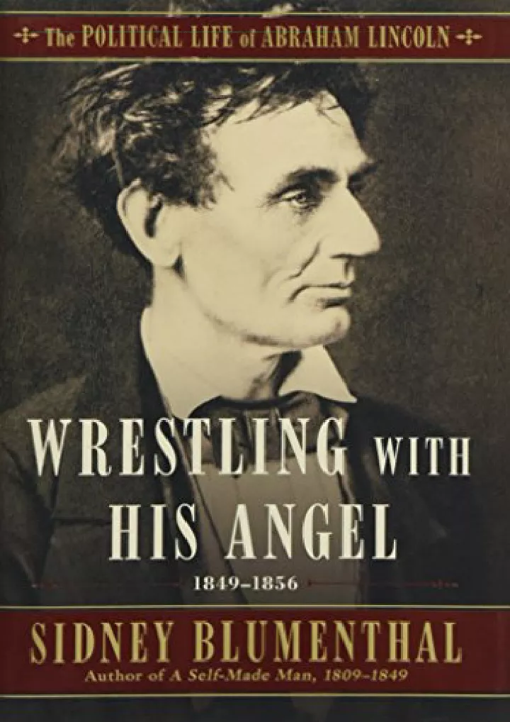 wrestling with his angel the political life