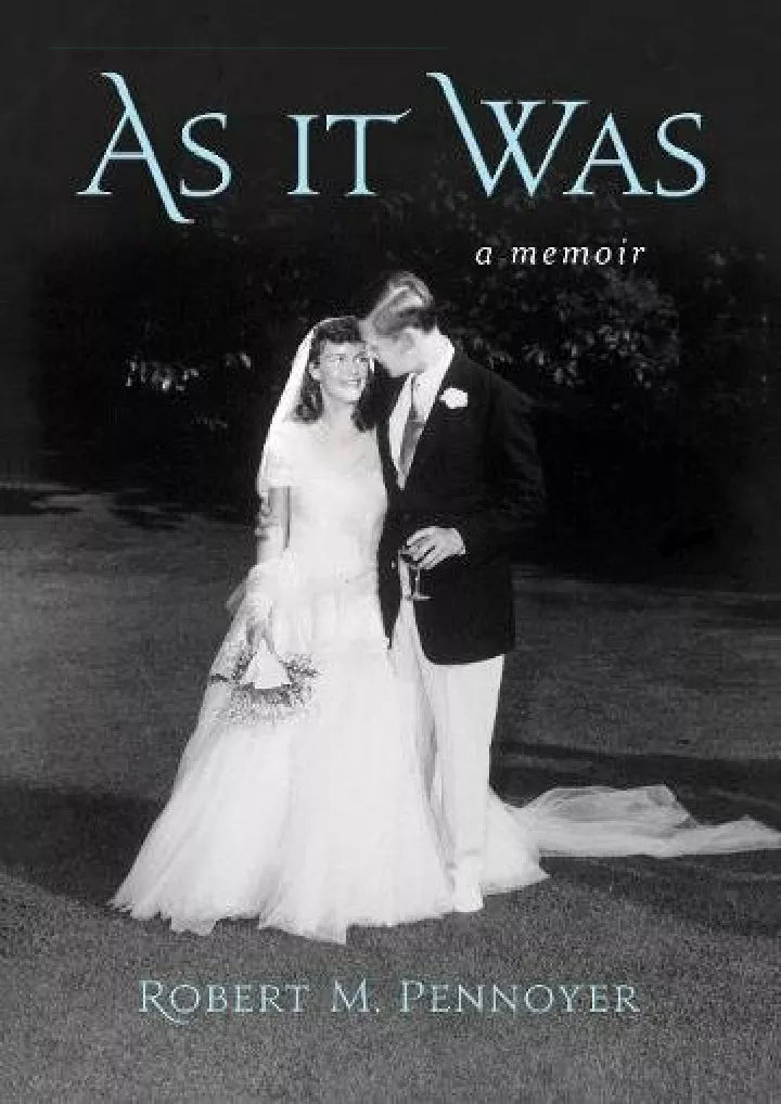 as it was a memoir download pdf read