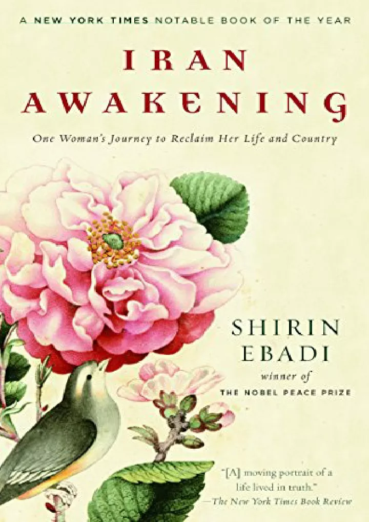 iran awakening one woman s journey to reclaim