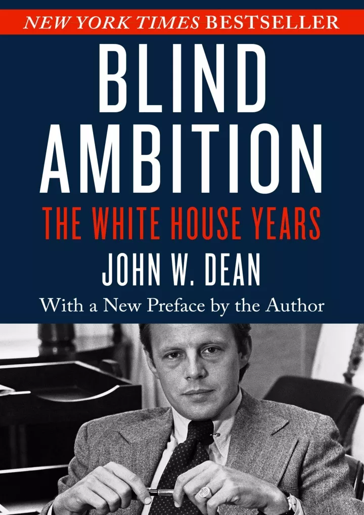 blind ambition the white house years download