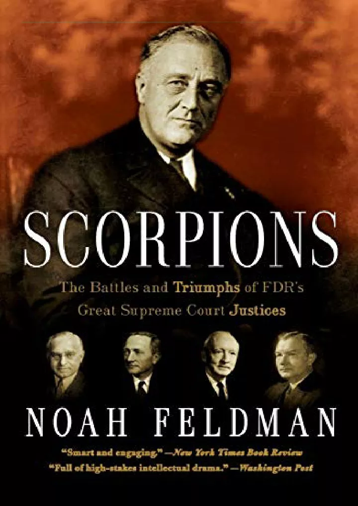 scorpions the battles and triumphs of fdr s great