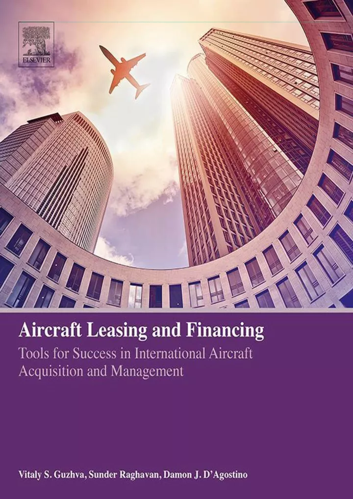 aircraft leasing and financing tools for success