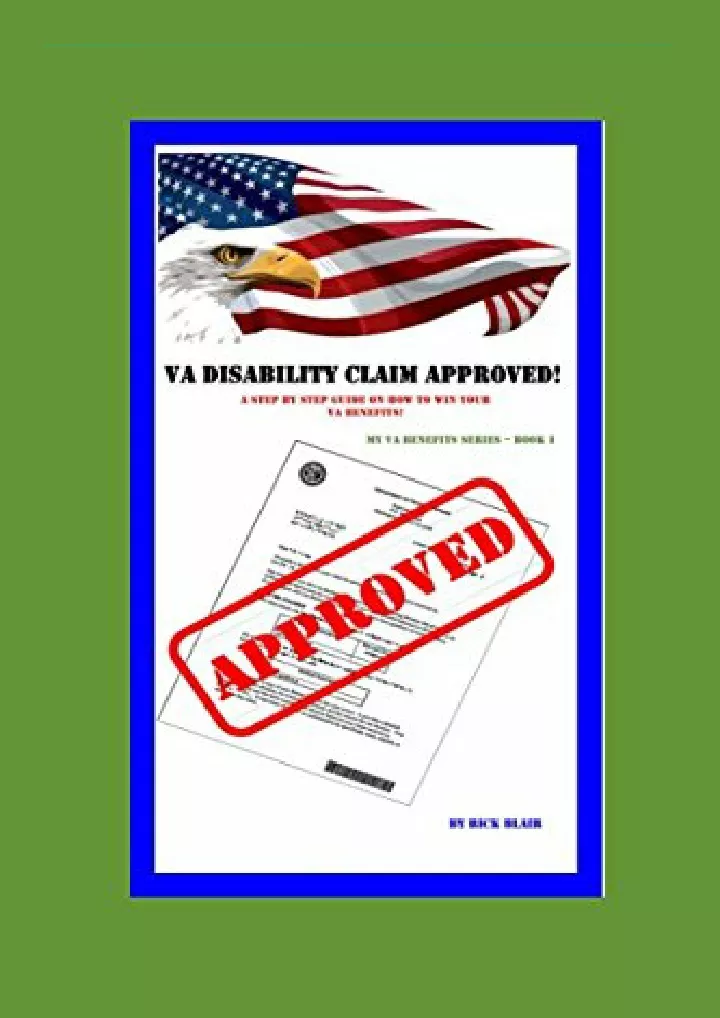 va disability claim approved a step by step guide