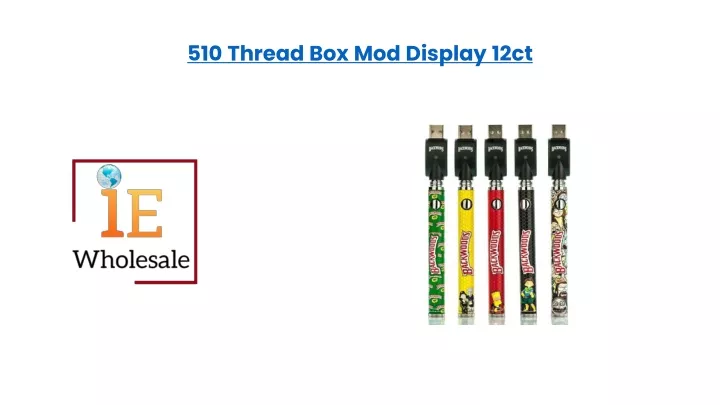 510 thread box mod display 12ct
