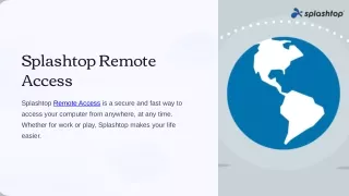 Splashtop Remote Access