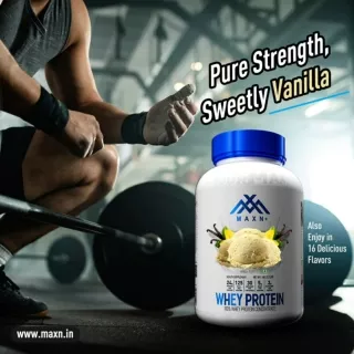 Best Gym Protein Powder in India - MAXN