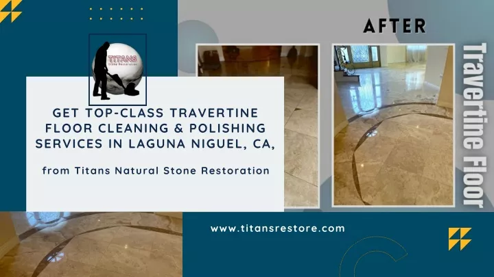 get top class travertine floor cleaning polishing