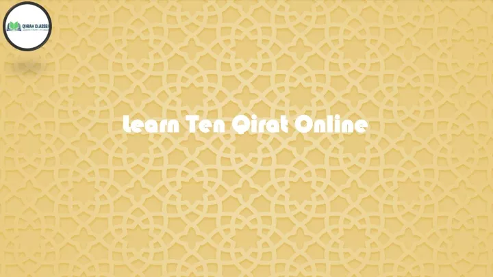 learn ten qirat online