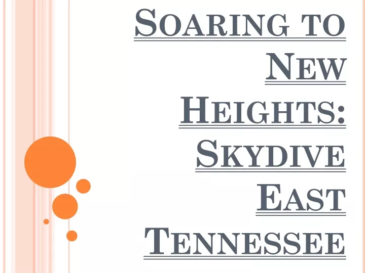 soaring to new heights skydive east tennessee