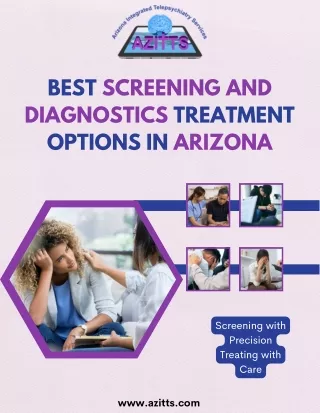 Best Screening and Diagnostic Treatment Options in Arizona
