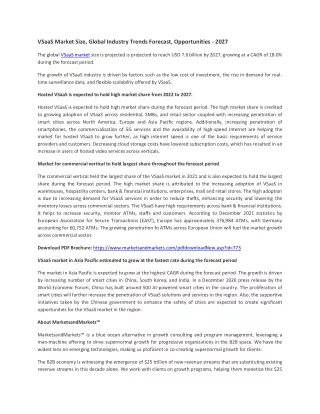 vsaas market size global industry trends forecast