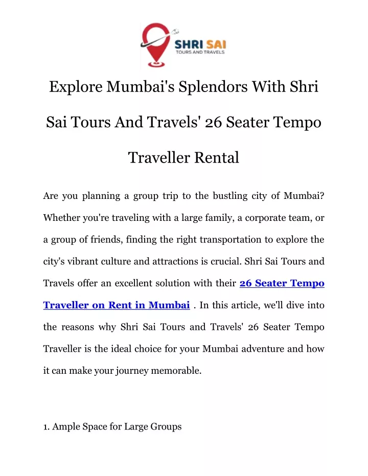 explore mumbai s splendors with shri