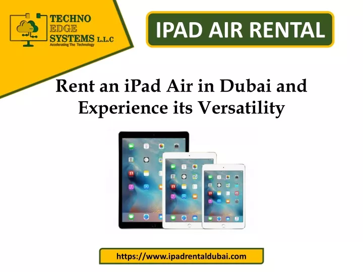 ipad air rental