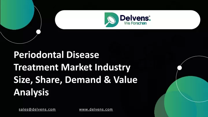 periodontal disease treatment market industry