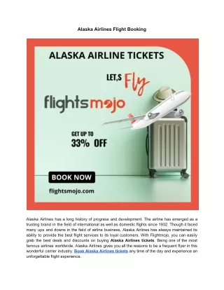 alaska airlines flight booking