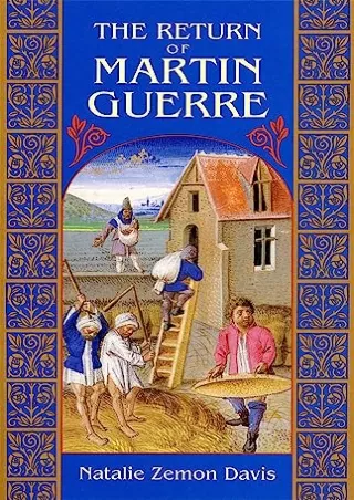 Download [PDF] The Return of Martin Guerre