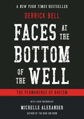 Download Book [PDF] Faces at the Bottom of the Well: The Permanence of Racism