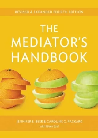 Read ebook [PDF] The Mediator's Handbook: Revised & Expanded fourth edition
