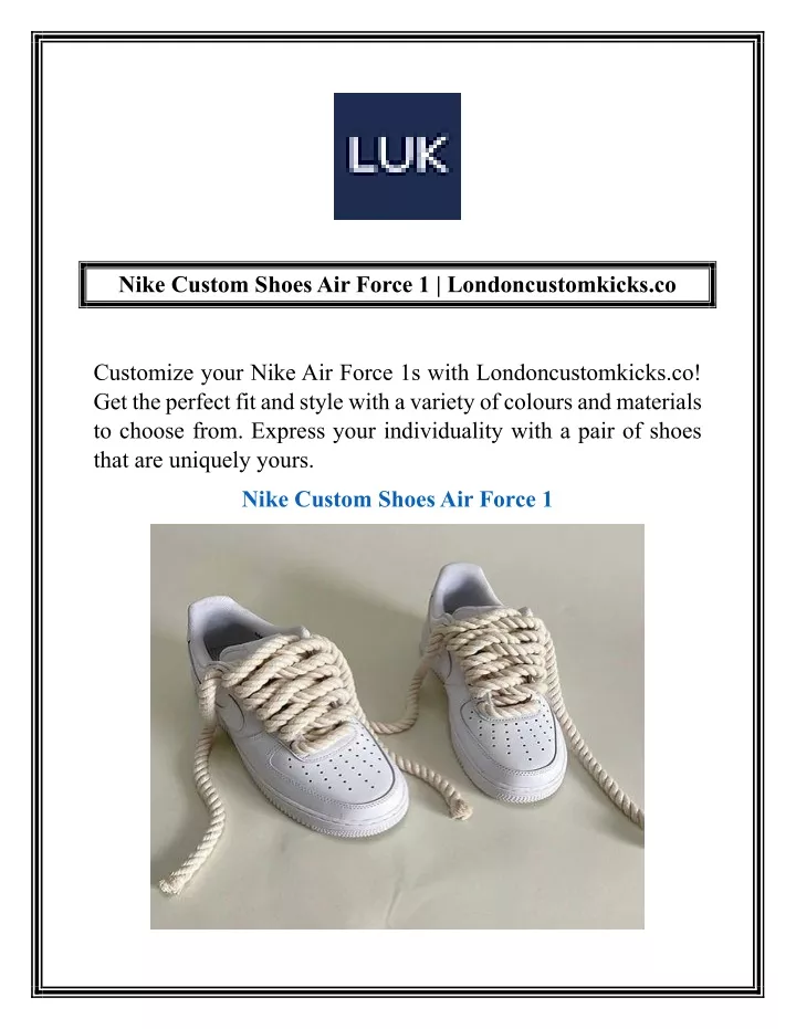 nike custom shoes air force 1 londoncustomkicks co