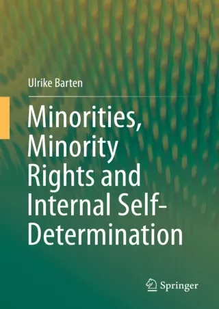 Read Book Minorities, Minority Rights and Internal Self-Determination