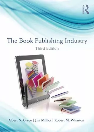 Read online  The Book Publishing Industry