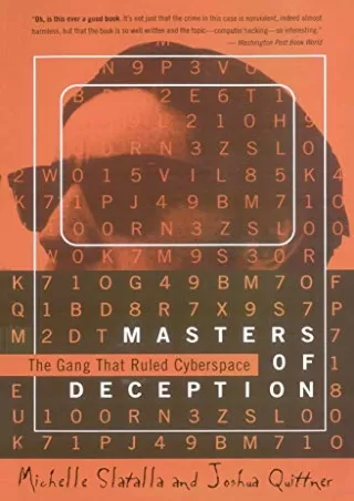Epub Masters of Deception: The Gang That Ruled Cyberspace