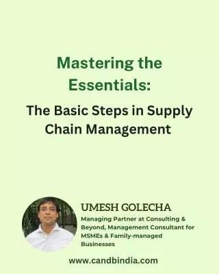 The Basics of Supply Chain Management (1)