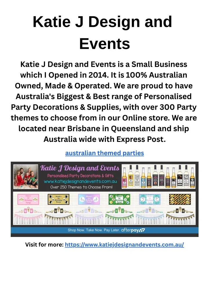 PPT - Katie J Design and Events PowerPoint Presentation, free download ...