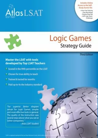 Pdf Ebook Atlas LSAT Logic Games Strategy Guide