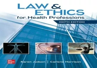 PDF Law & Ethics for Health Professions Free