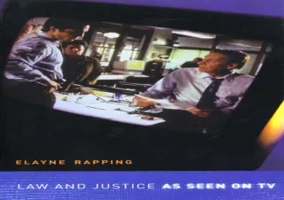 (PDF) Law and Justice as Seen on TV Full