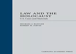 Download Law and the Holocaust: U.S. Cases and Materials Android