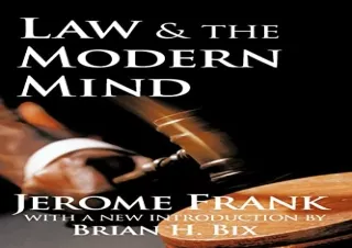 PDF Law and the Modern Mind Free