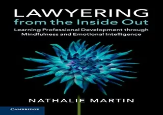 PDF Lawyering from the Inside Out: Learning Professional Development through Min