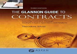 Download Glannon Guide to Contracts: Learning Contracts Through Multiple-Choice