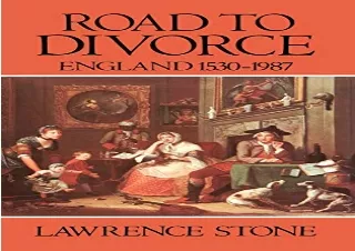 [PDF] Road to Divorce: England, 1530-1987 Free