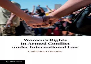 PDF Women's Rights in Armed Conflict under International Law Kindle