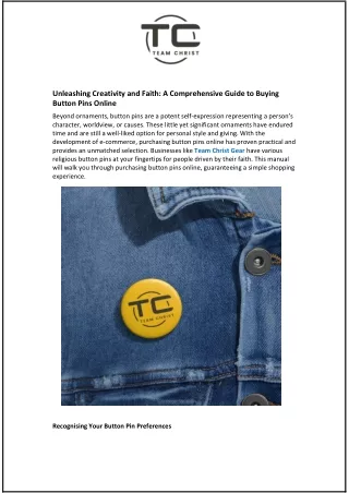 unleashing creativity and faith a comprehensive