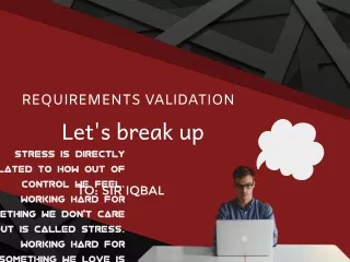 REQUIREMENT VALIDATION