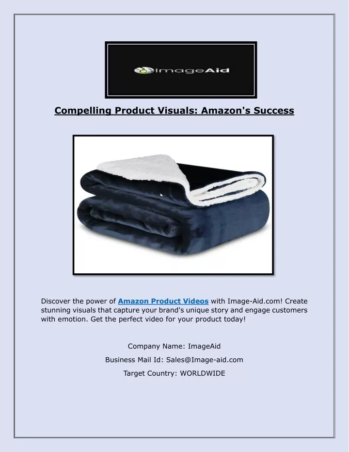 compelling product visuals amazon s success