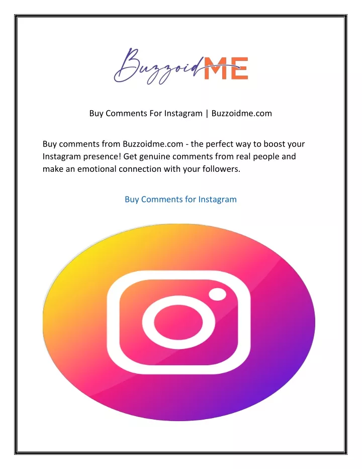 buy comments for instagram buzzoidme com
