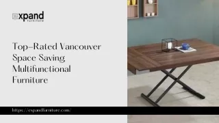 Top-Rated Vancouver Space Saving Multifunctional Furniture