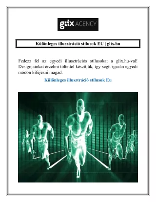 Különleges illusztráció stílusok EU  glix.hu