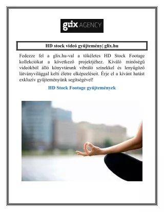 HD stock videó gyűjtemény glix.hu