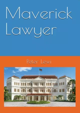 DOWNLOAD/PDF Maverick Lawyer